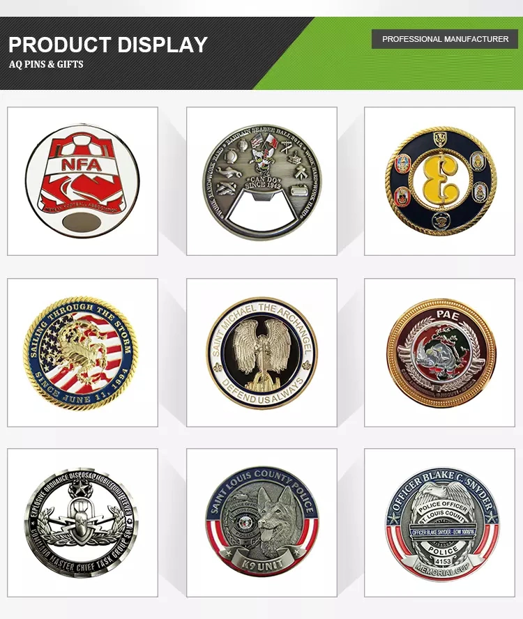 Factory Wholesale Metal Crafts Souvenir Corporate Awards Rss Military Navy Coins for Promotional Gifts (102)