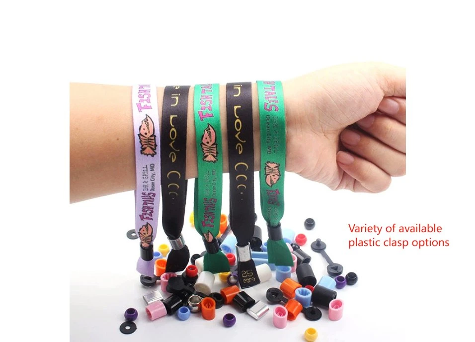 Factory Price 1.5*35cm Thin Sublimation Polyester Wristband