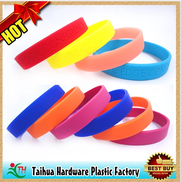 Glow in The Dark UV Silicone Wristband