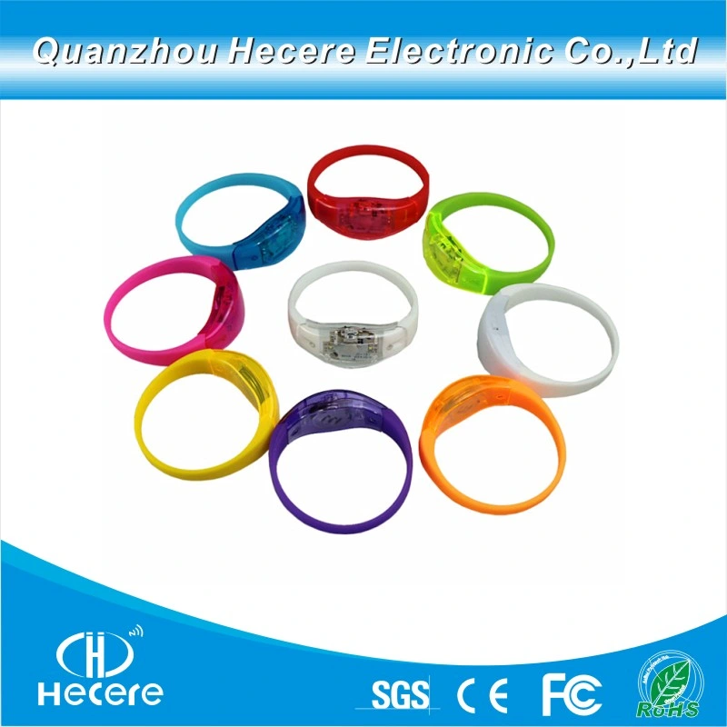 Silk-Printed Logo 125kHz Tk4100 Smart Chip Round Silicone RFID Wristband for Tracking