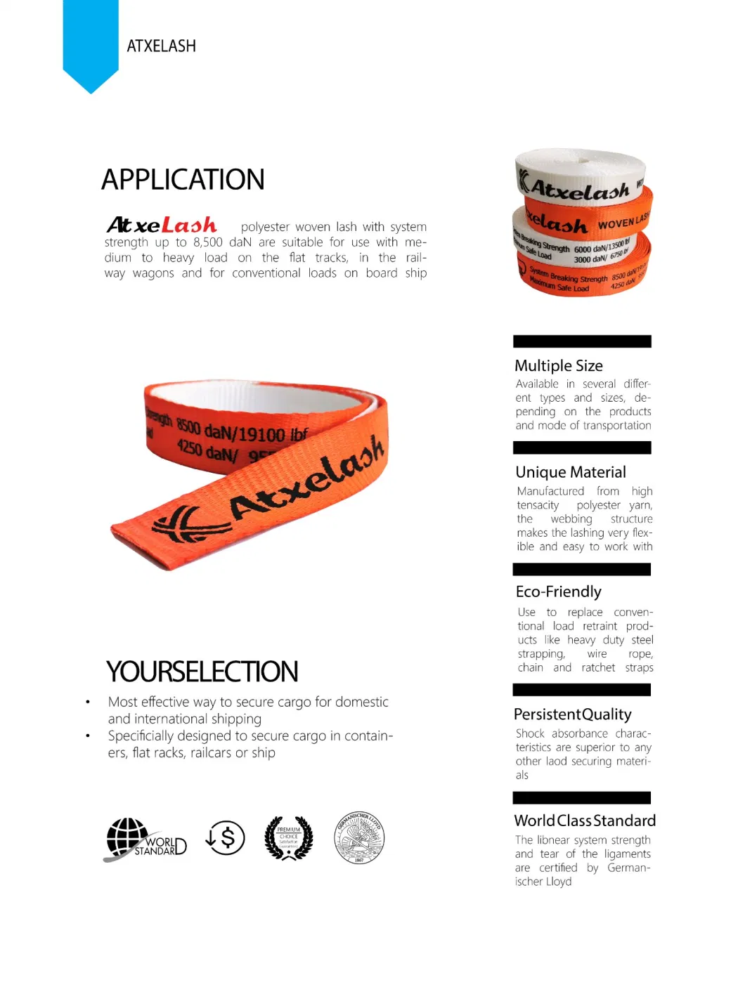 19mm Thickness Wholesale Promotional Black Pet Strapping Band for Heavy Industry