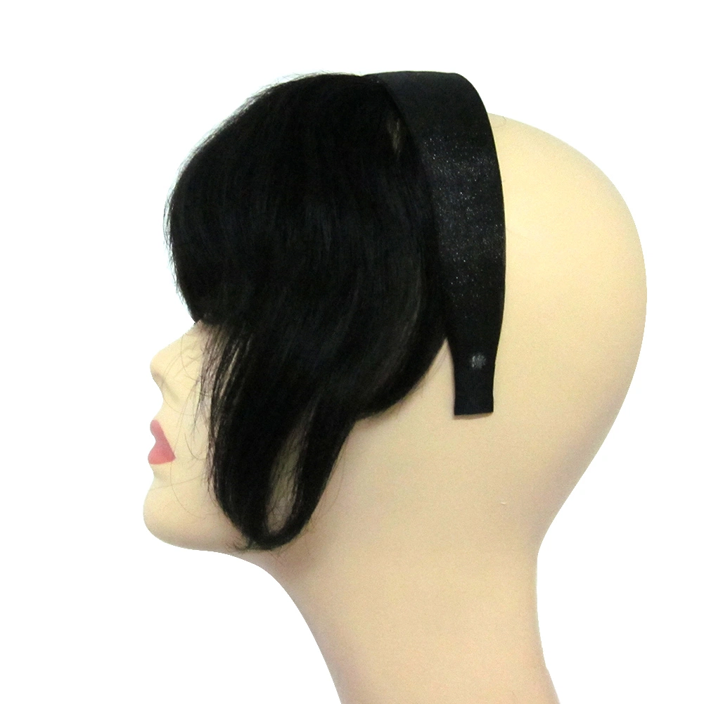 Human Hair Fringe Clip in Hair Fringe Human Hair Clip-in Pony