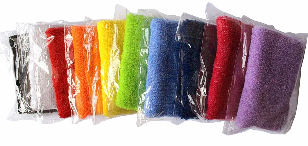 Wholesale Cotton Sports Sweatband Wrist Support