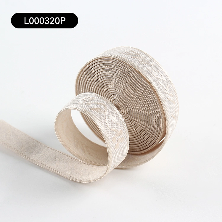 High Quality Custom Jacquard Elastic Band Custom Printed Brand Polyester Elastic Band for Garment