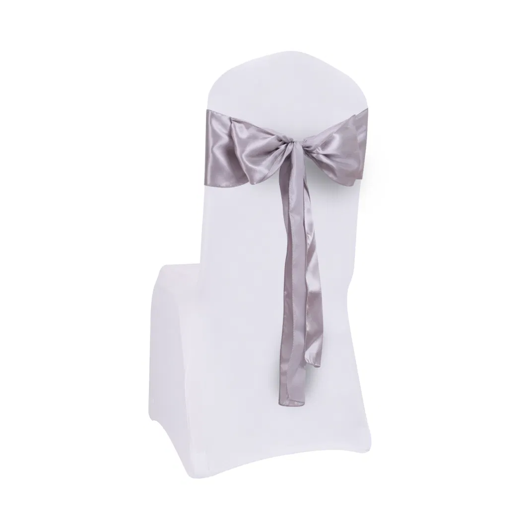 Decorational Satin Sashes for Chair of Wedding and Banquet