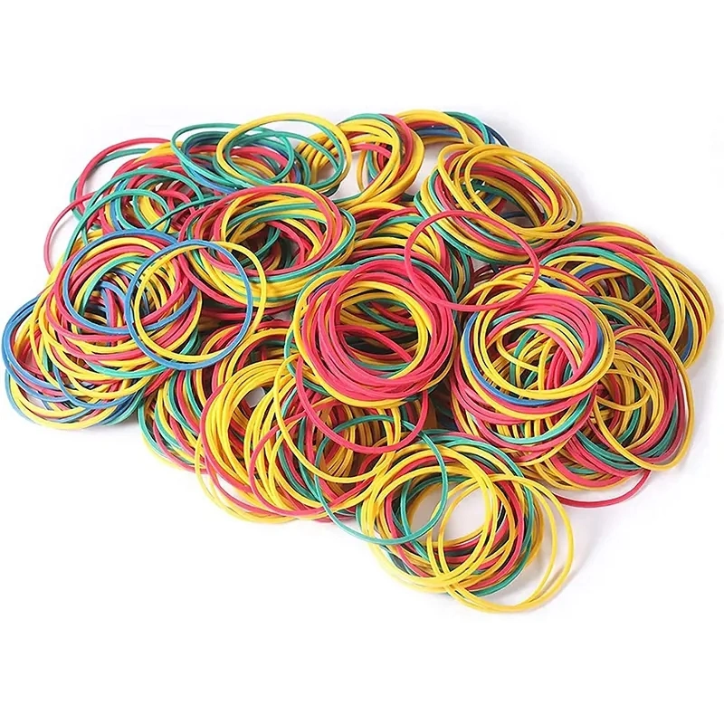 Best Selling Custom Anti Aging Durable Elastic Rubberbands Colorful Rubber Band for Tying Money