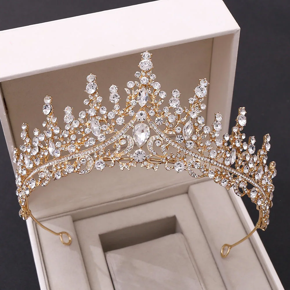 New Luxury High Quality Rhineston Wedding Crown Hairbands