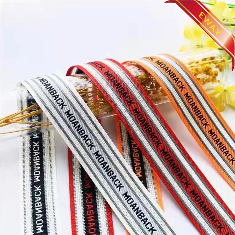 Elastic Band Webbing Polyester jacquard Clothing Webbing