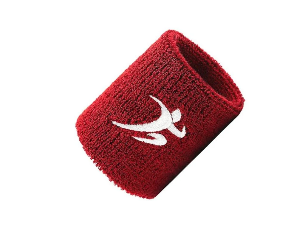 Custom Promotional Sport Wristband Unisex Outdoor Terry Towel Cotton Sporting Squash Tennis Accessories Badminton