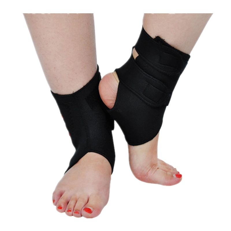 Custom Adjustable Neoprene Waterproof Tourmaline Thermal Ankle Support Guard Band