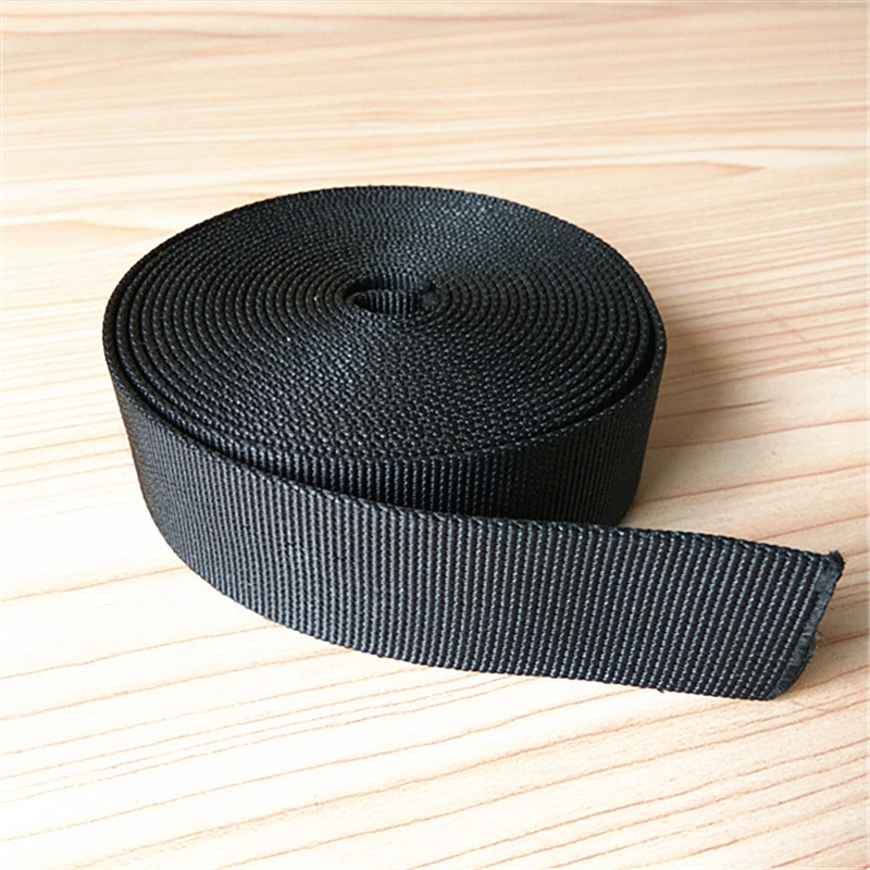 Black and White High Elastic Straight Silicone Anti Slip Elastic Band