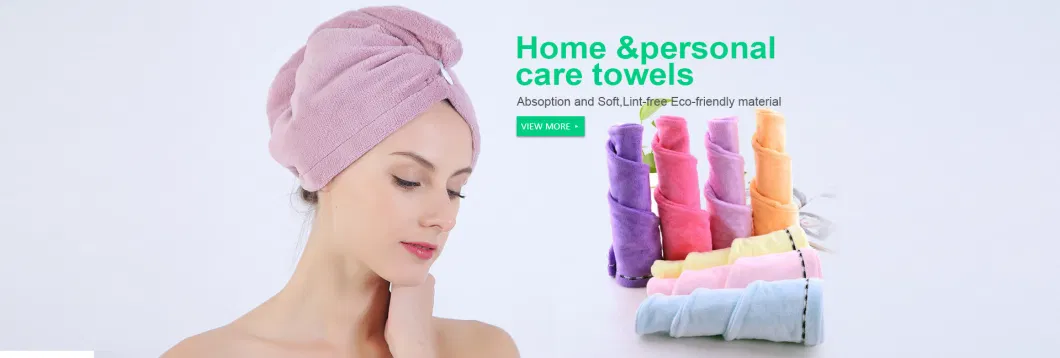 Sample Free Microfiber Hair Drying Towel Super Water Absorbent Hair Wrap Turban Towel of Microfibre Hair Salon Towel Micro Fiber Bamboo Hair Towel