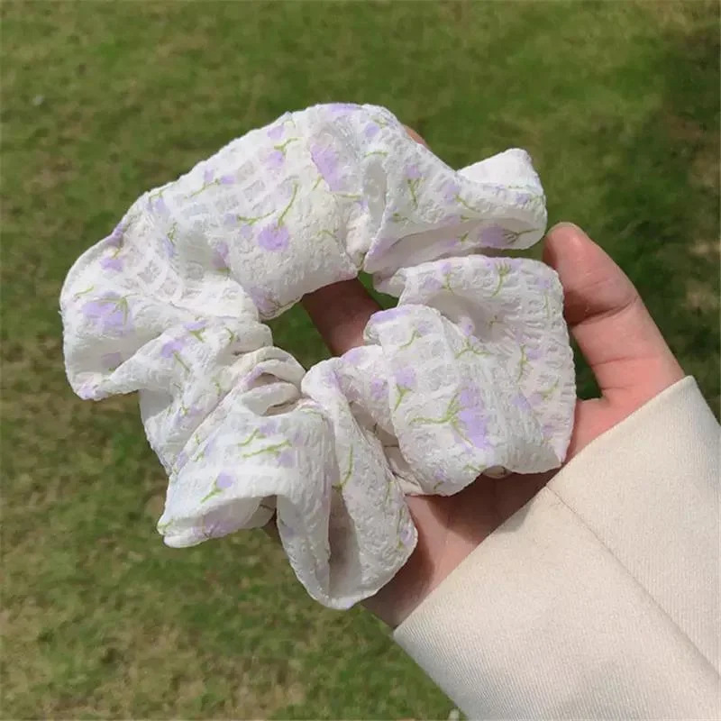 Elastic Hair Tie Fabric Pony Tail Rubber Bands for Women Hair Scrunchies