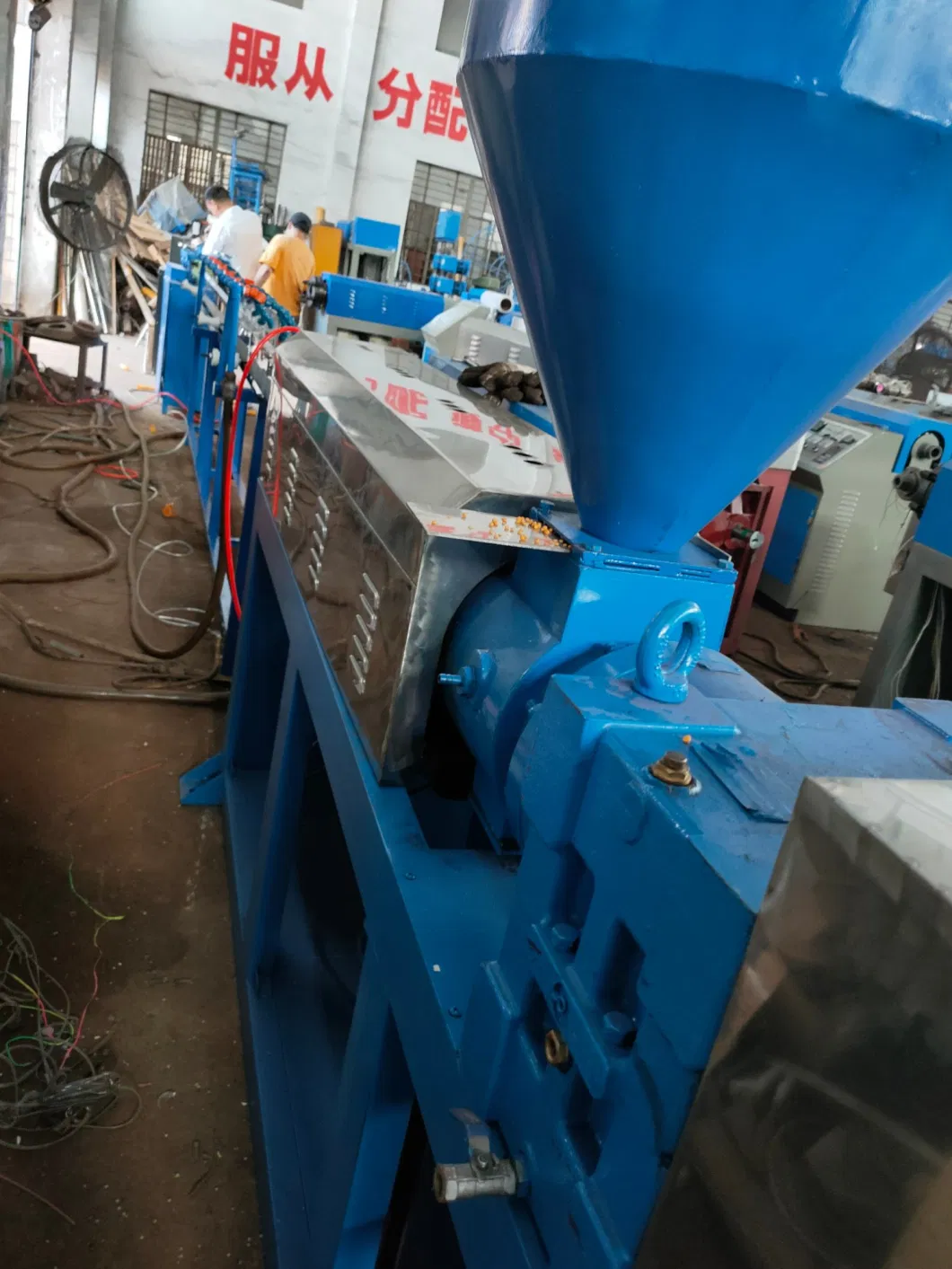 TPR/TPE/TPU Rubber Band Production Line for Tying Money/Plastic Extruder