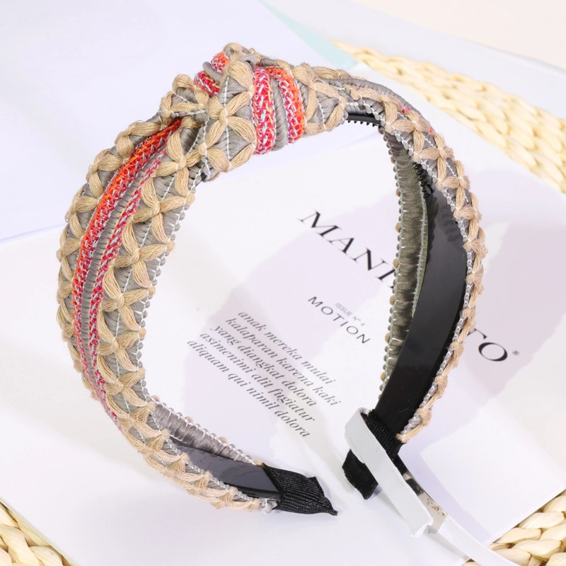 Autumn and Winter Super Fairy Tweed Hair Band Hair Band Sweet Hair Accessories Headband