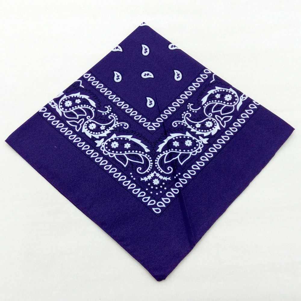 Fashion Women Polyester Bandana Scarf Square Female Head Scarf