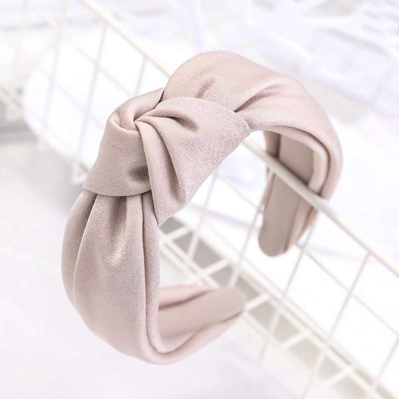 Wholesale Knotted Wide Yoga Hair Band Fashion Elastic Hair Accessories Headband