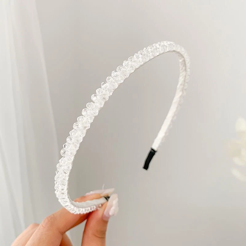 Crystal Headband Sweetly Washes Face Hair Clip Simple Headband