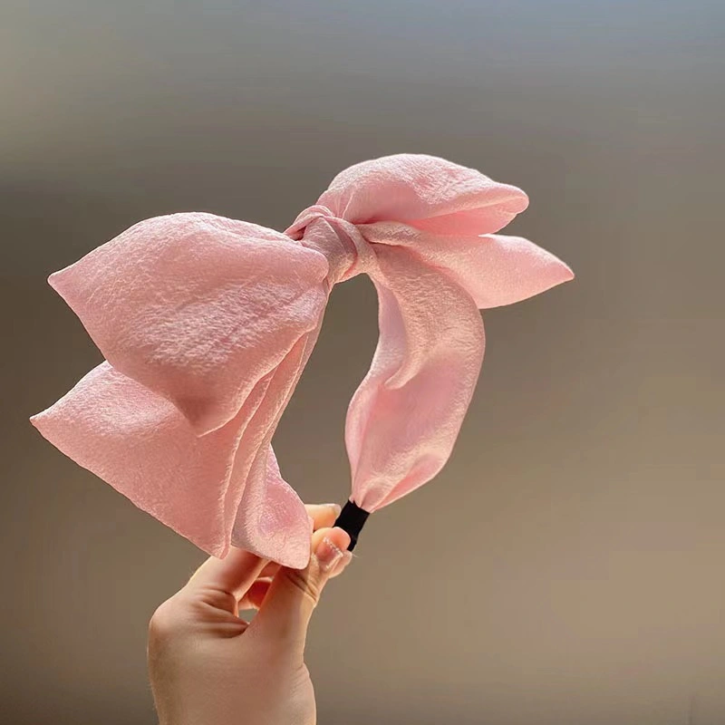 Seersucker Super Big Bow Senior Feeling Sweet Lovely Headbands