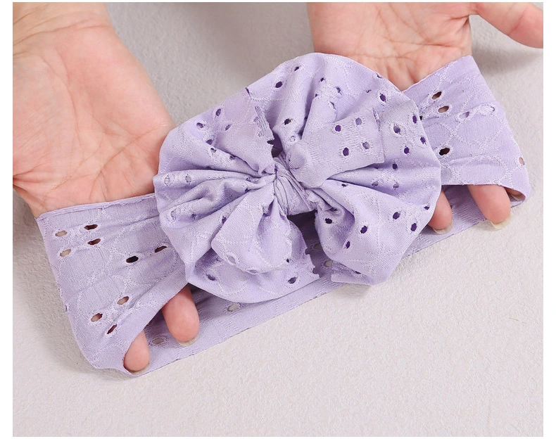 Elastic Fabric Girl Baby Hair Sweatband Headscarf Hair Ornament Knitted Head Band