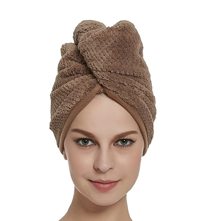 Fast Drying Microfiber Hair Towel Wrap