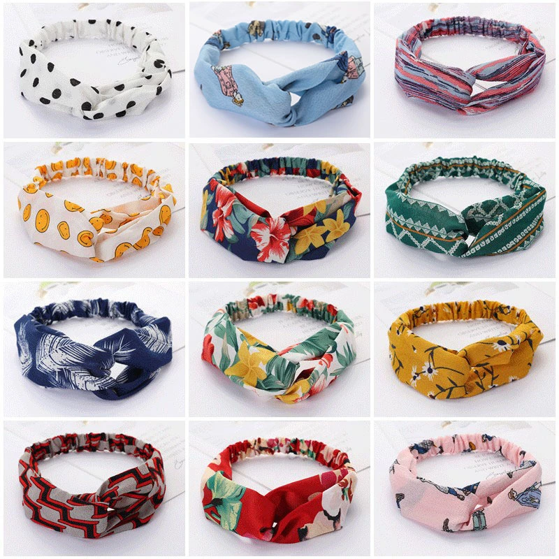 Wholesale Fashion Face Wash Headband Sports Color Fresh Headband