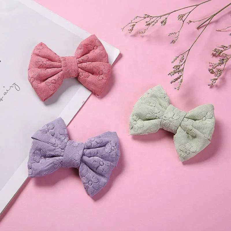 Bows Shape Hair Ties for Infant Toddler Kids Girls