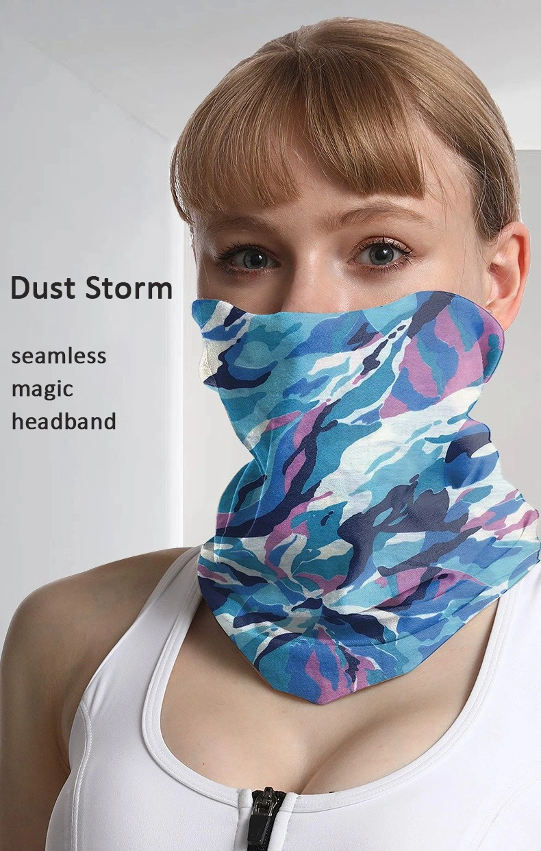 Manufacturers Direct Windproof Ice Silk Mask Summer Explosive Riding Designer Headband Sunscreen Magic Headband