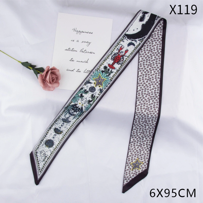 Tarot Bandage Scarves Women with Ribbons and Headbands