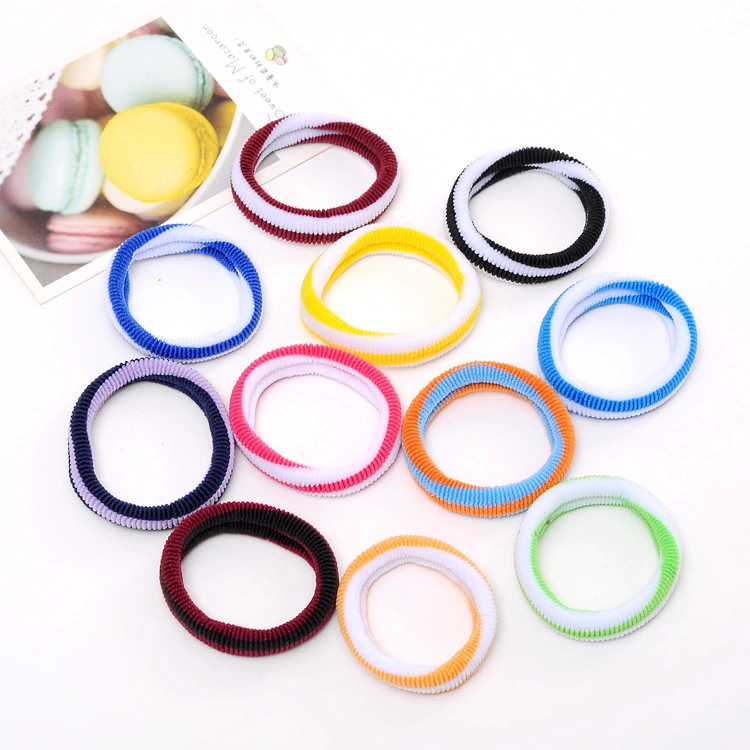 Colorful Fabric Elastic Hair Band Accessory for Girls