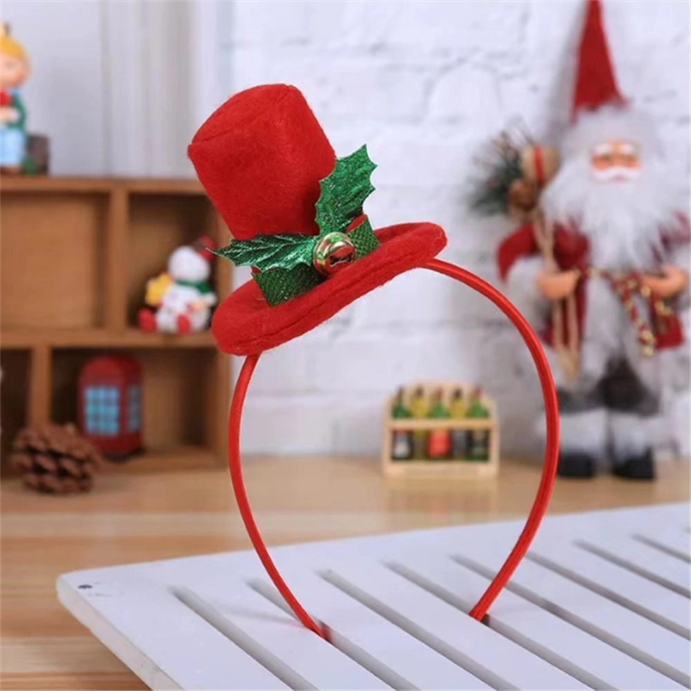 Hot Sale Plastic Red Headband with Ornaments Decorate Festival Decoration