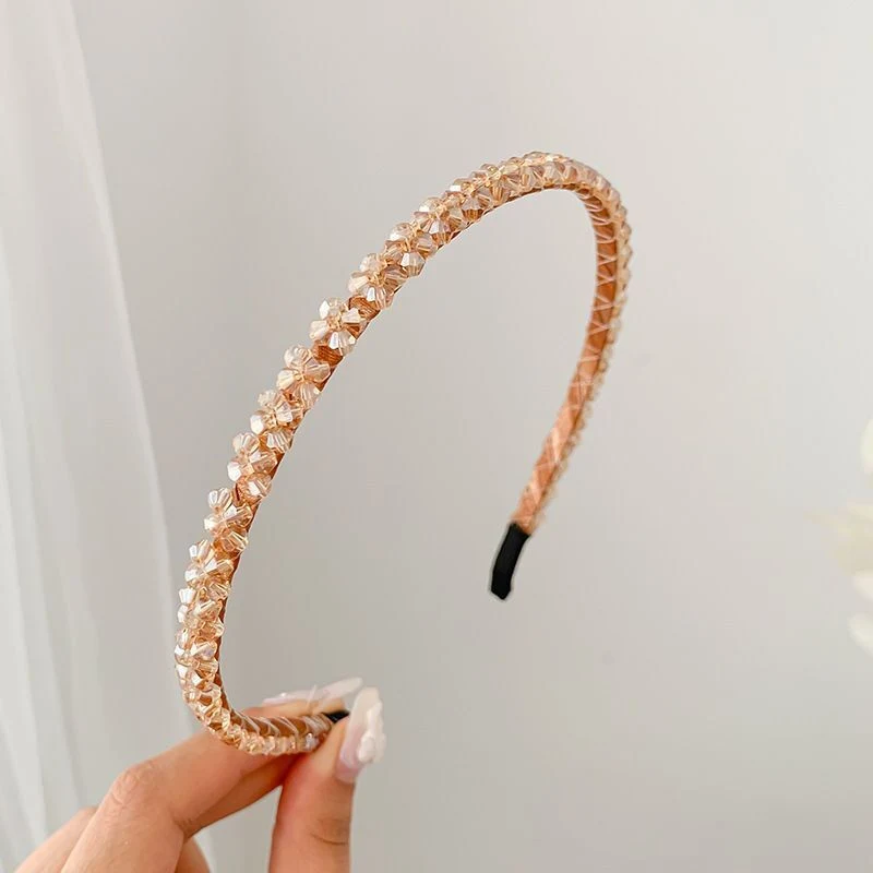 Crystal Headband Sweetly Washes Face Hair Clip Simple Headband