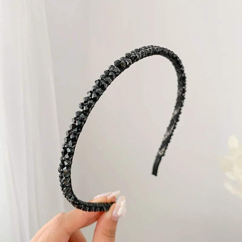 Crystal Headband Sweetly Washes Face Hair Clip Simple Headband