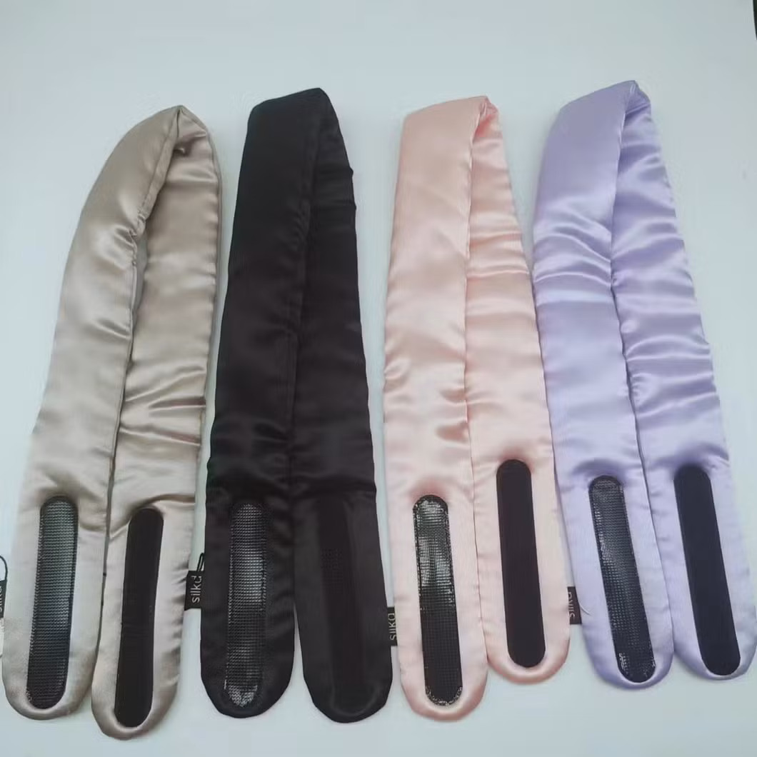 New Design 100%Silk Mulberry Skin Care Fabric Luxury Silk Headband Women Hair Accessory