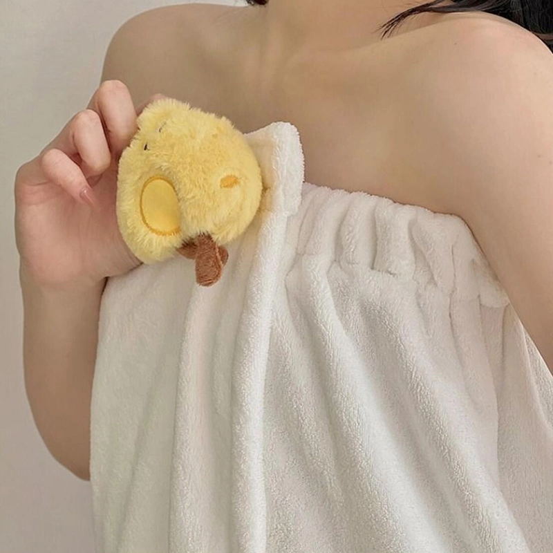 Women&prime; S Wrap Towel SPA Wraps Body Wrap Adjustable Closure Bathrobe Bath Wrap