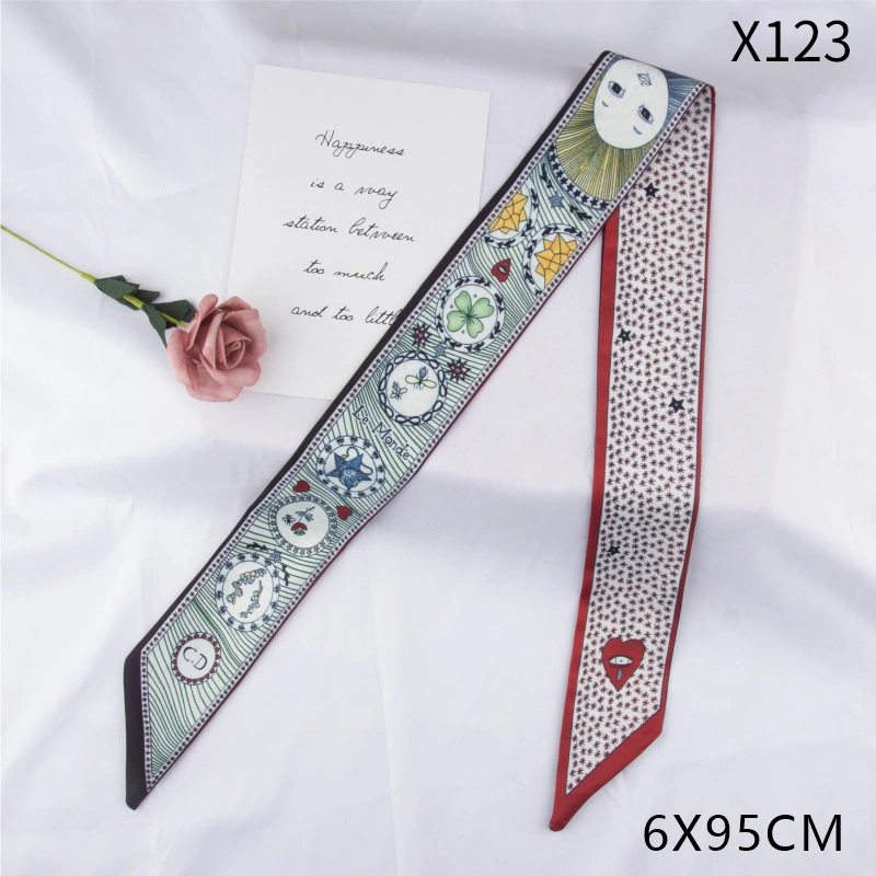 Tarot Bandage Scarves Women with Ribbons and Headbands