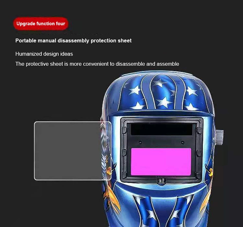 Auto-Darkening Flip Flap Welding Helmet (WHF02)