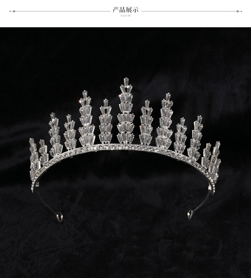 Yp212 Bridal Wedding Crown Wedding Accessory Crystal Headband