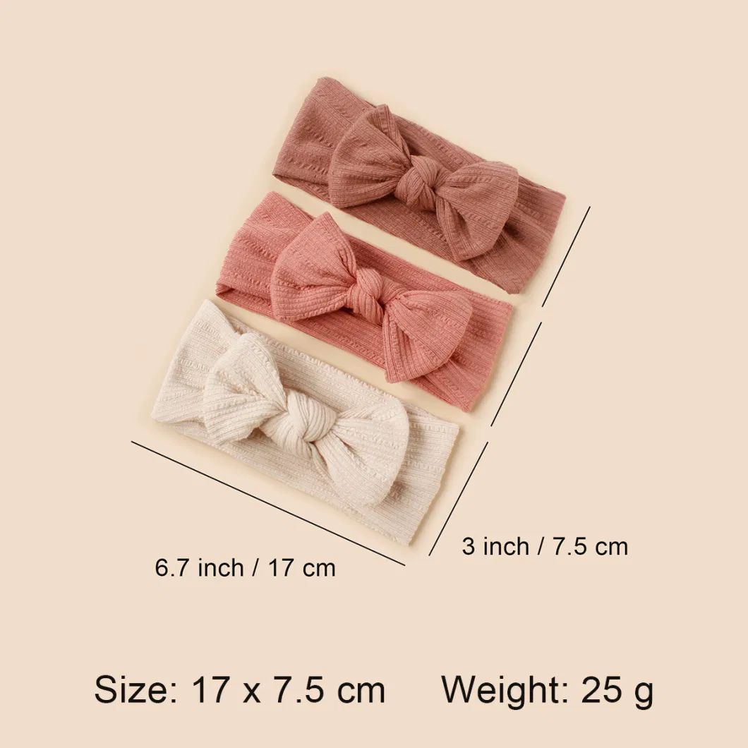 New Super Soft Striped Bow Headband for Kids Headband for Baby