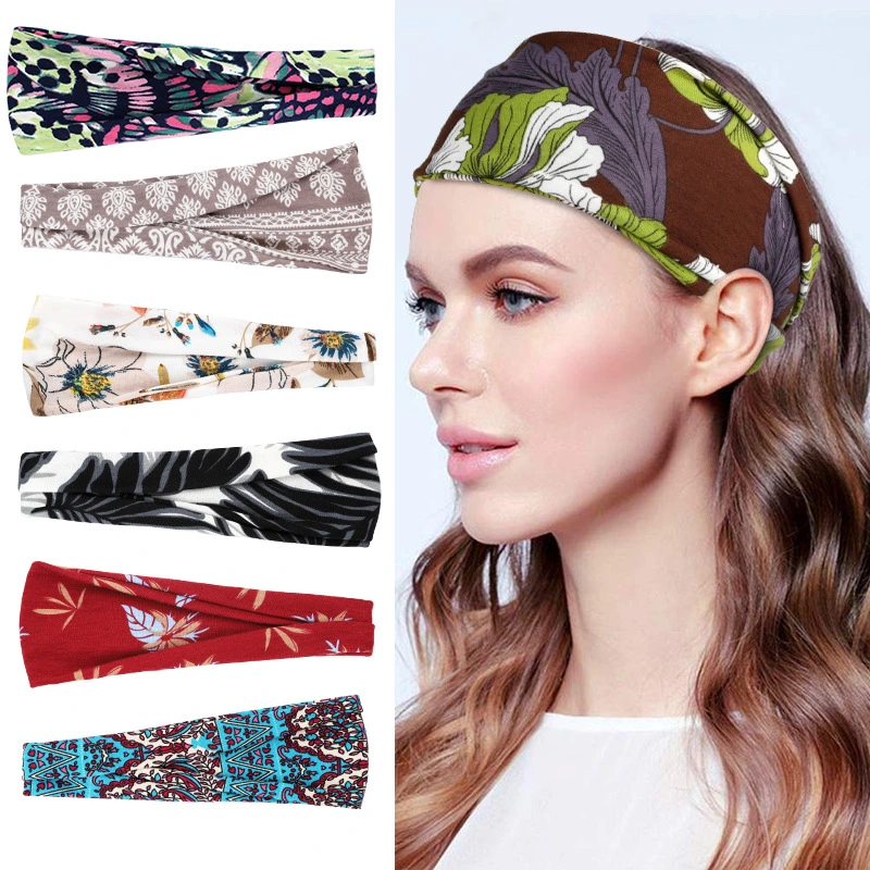 China Factory Manufacturer Wholesale Headbands for Women Sports Headband Custom