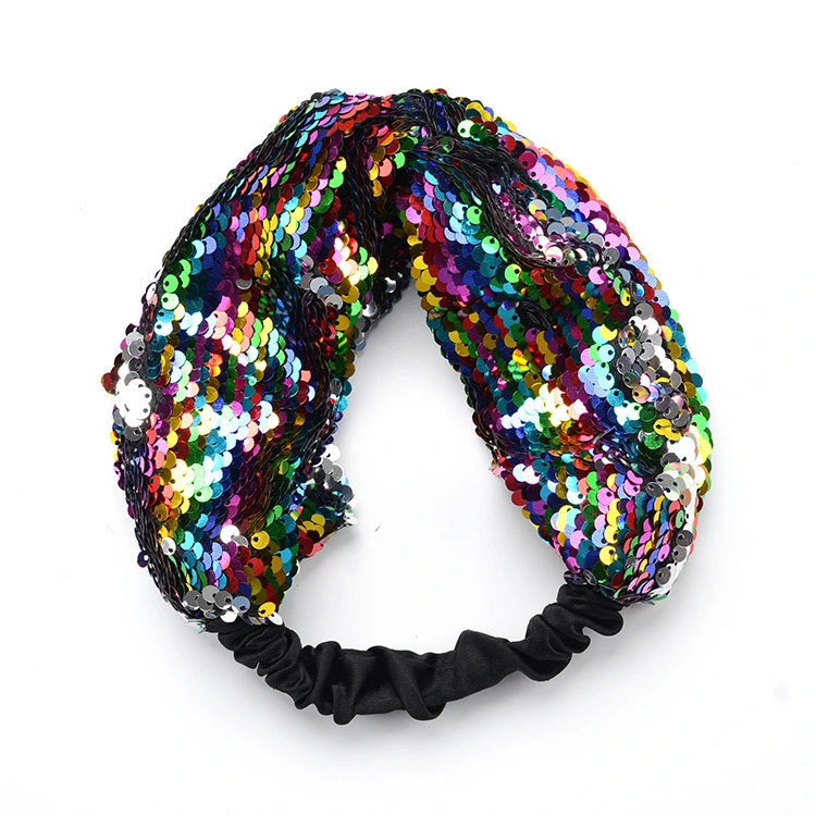 2019 New Enchanting Sequin Headband with Particular Design