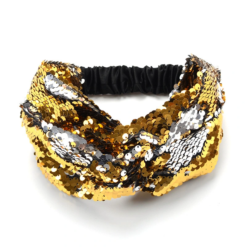 2019 New Enchanting Sequin Headband with Particular Design