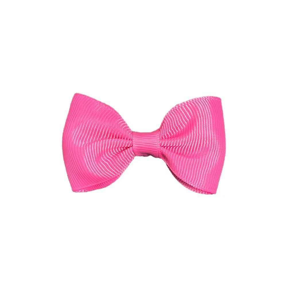 Kid Accessories Children&prime;s Hair Clip Solid Color Children&prime;s Bow Cute Hair Clip Baby Hair Accessories Headband