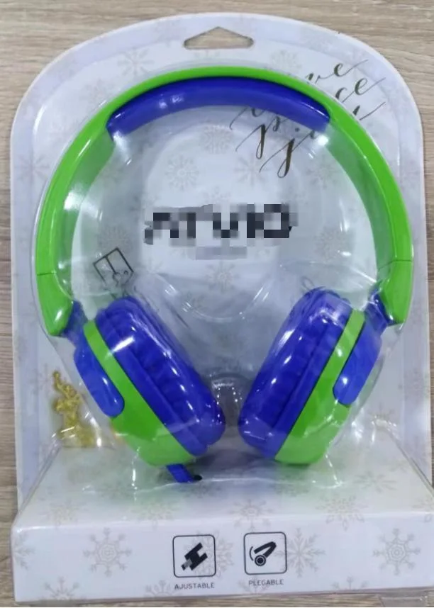 Wired Kids Adjustable Swivel Headphones with Safe Volume Limit