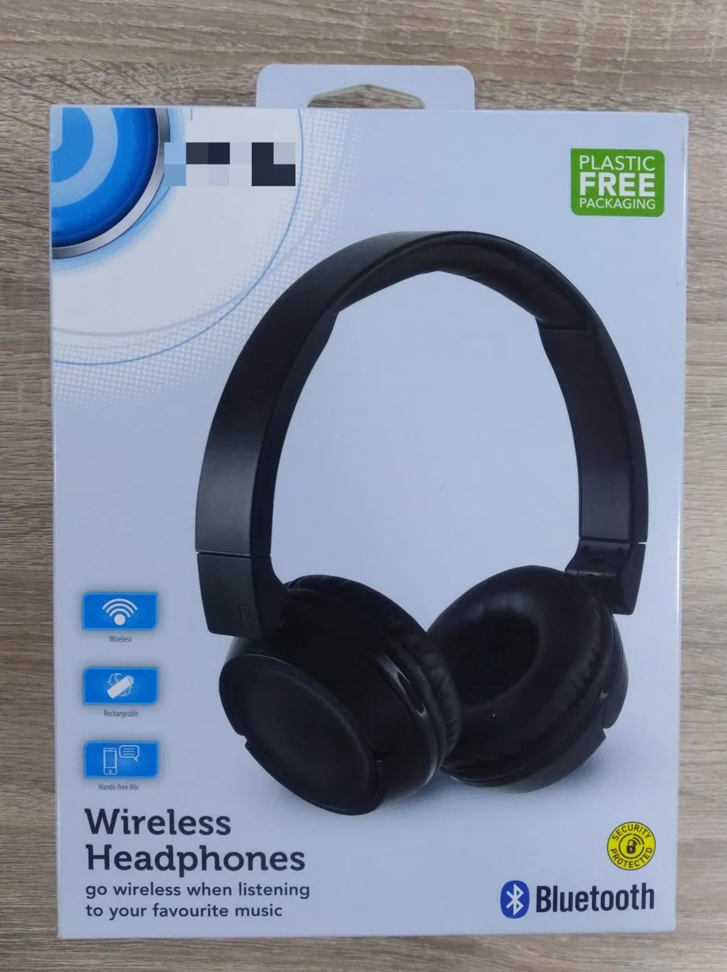 Bluetooth Swivel Foldable Over-Ear Headphone with LED Light