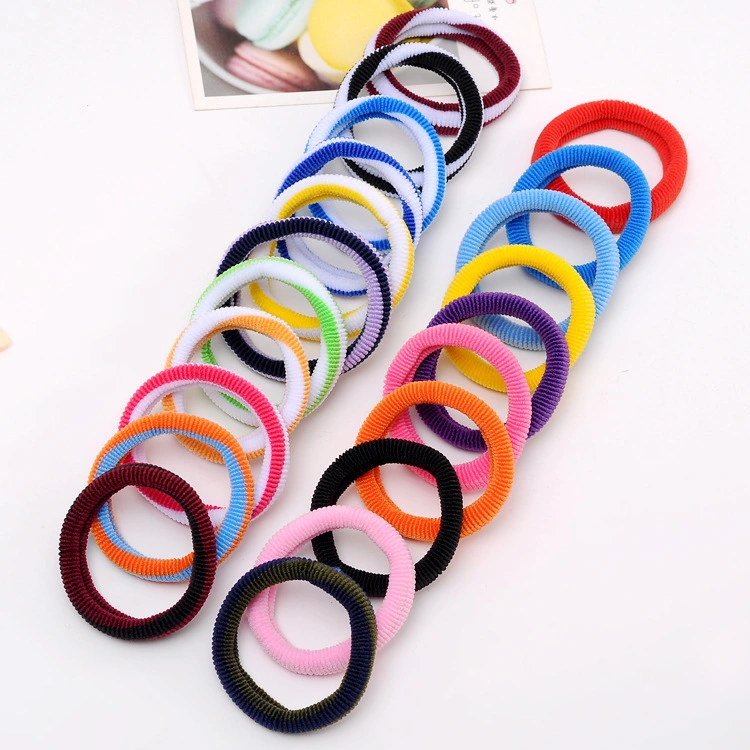 Colorful Fabric Elastic Hair Band Accessory for Girls