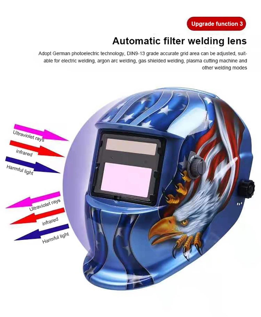 Auto-Darkening Flip Flap Welding Helmet (WHF02)