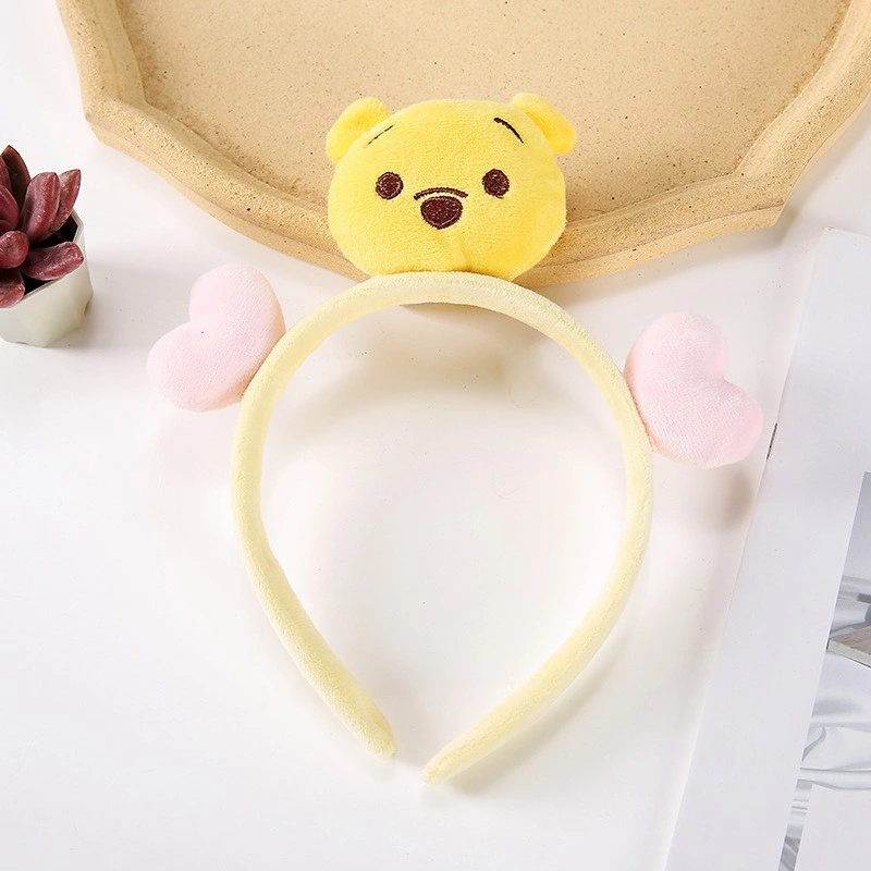 Female Cute Cartoon Fairy Plush Star Delu Love Heart Purple Flower Ling Nabel Headband