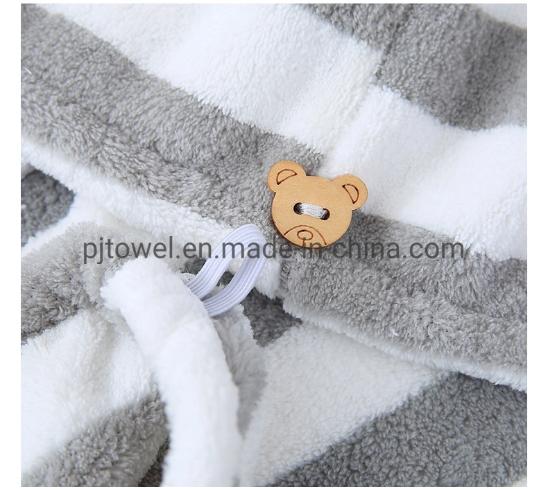 Wholesale Price Super Water Absorption Velvet Micro Fiber Hair Turban Coral Fleece Wrap Towel