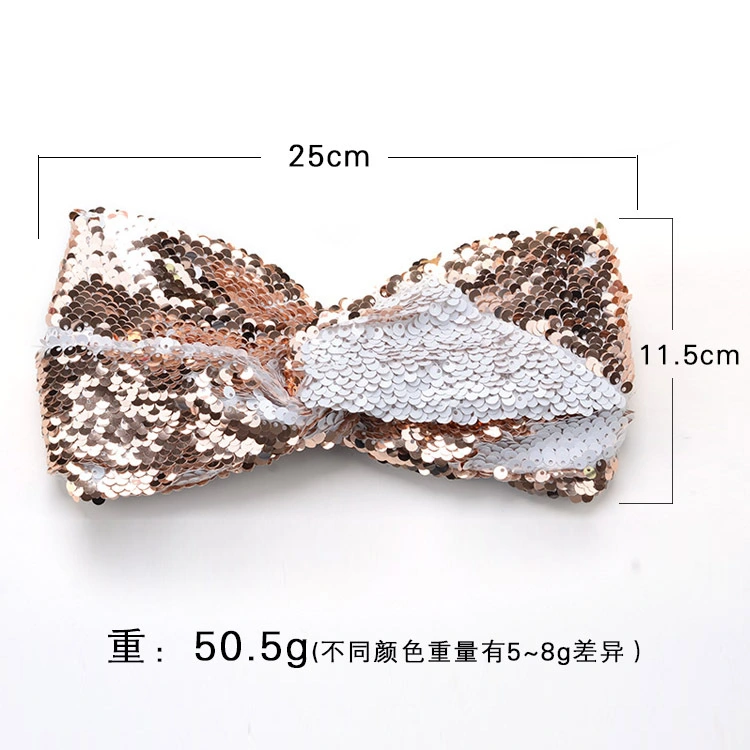 2019 New Enchanting Sequin Headband with Particular Design